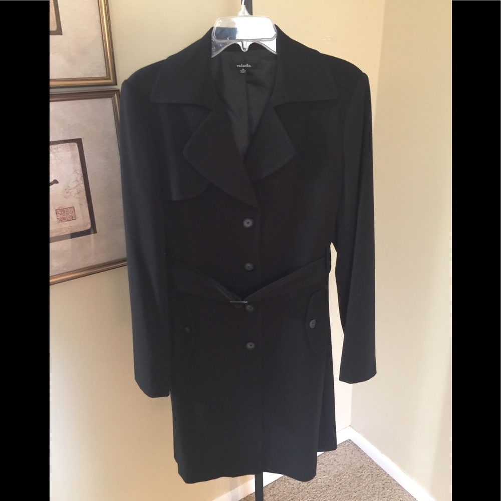 Rafaela, Ladies Black Trench Coat! GET THE “LOOK”… - Picture 2 of 16